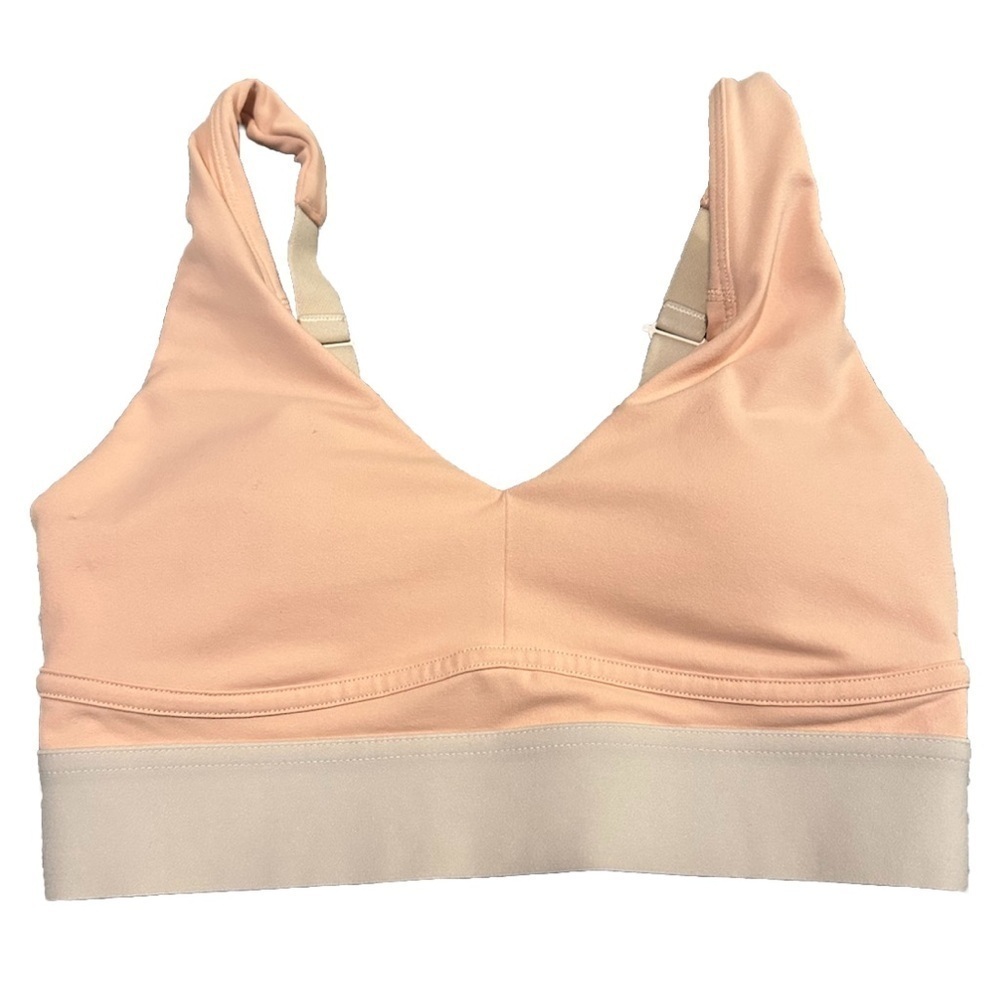 Fabletics Sports Bra Peach Size Small With Pads - Activewear - Fabletics
